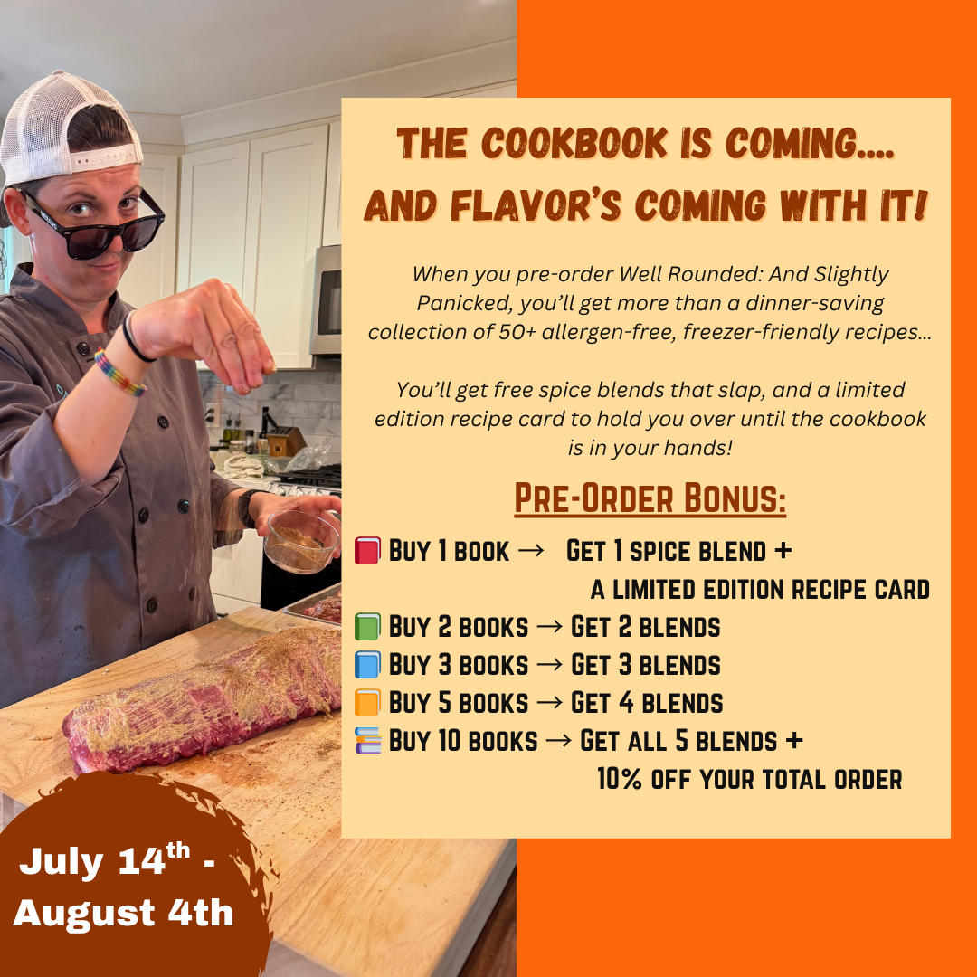The Well Rounded Cookbook - PRE-SALE