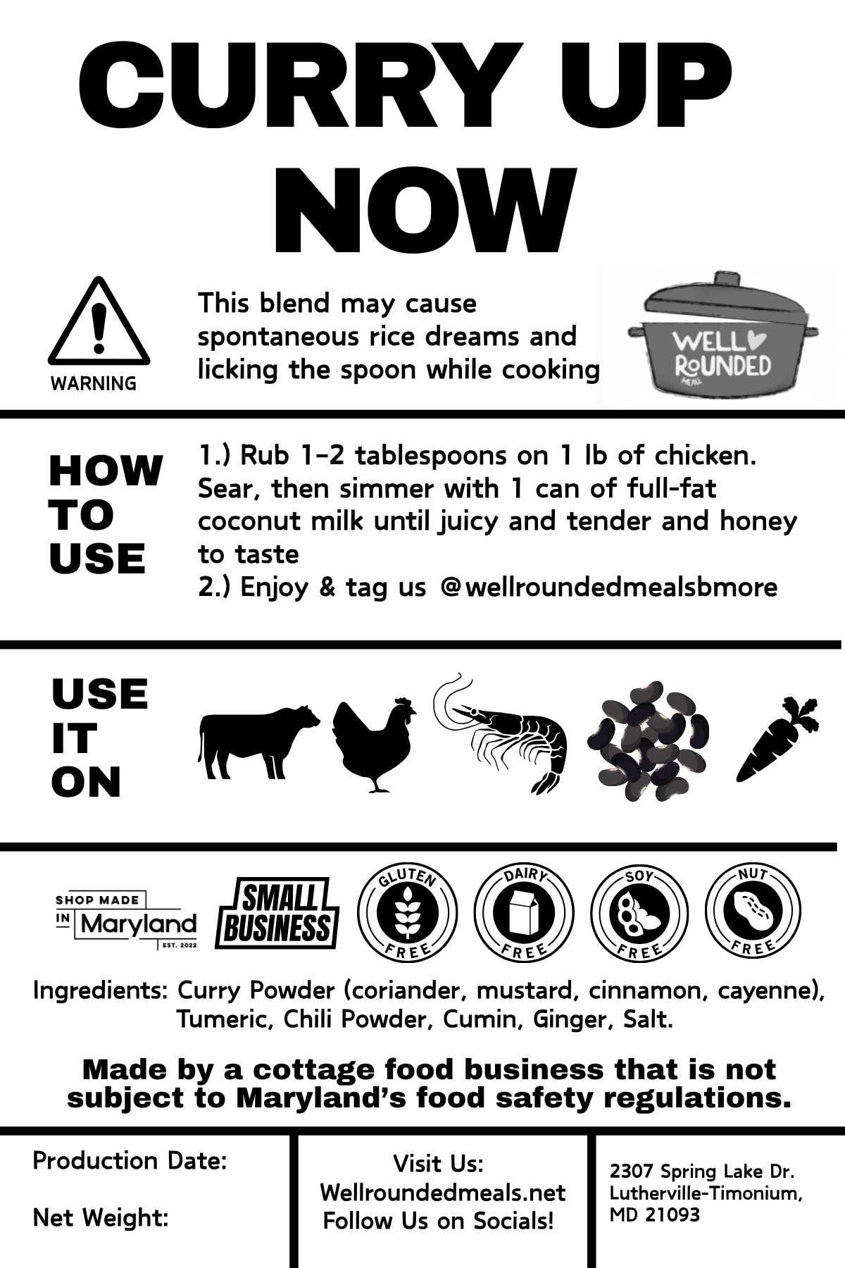 Curry Up Now - Bold & Gold Spice Blend