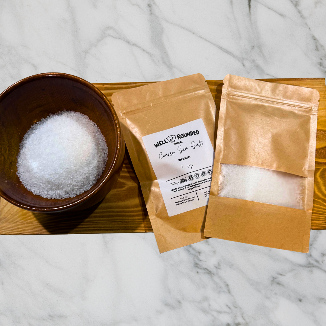 Coarse Sea Salt - 4 oz.