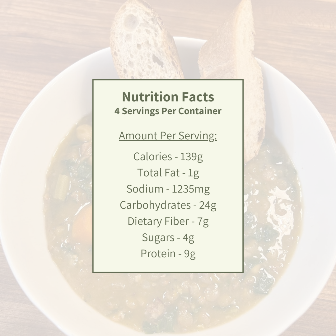 Detox Lentil Soup (SHIPPABLE)