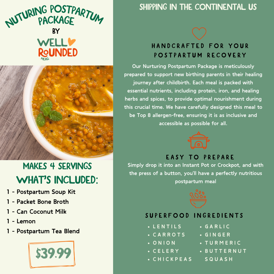Nurturing Postpartum Package